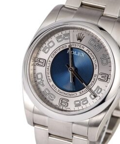 Alternative view of HandMade The Certified Rolex Oyster Perpetual 116000 Concentric Blue Dial