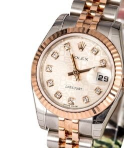 Alternative view of HandMade The Factory Stickered Rolex Lady Datejust 179171 Diamond Jubilee Dial