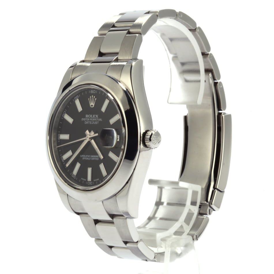 HandMade The Pre Owned Rolex Datejust 116300 Black Dial 41MM - Image 3