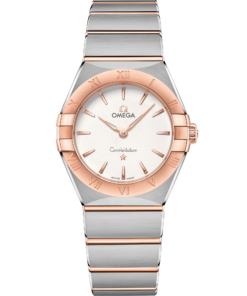 Omega CONSTELLATION 28 mm, steel ‑ Sedna™ gold on steel ‑ Sedna™ gold 131.20.28.60.02.001