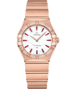 Omega CONSTELLATION 28 mm, Sedna™ gold on Sedna™ gold 131.55.28.60.55.004