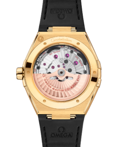 Alternative view of Omega CONSTELLATION 41 mm, yellow gold on leather strap 131.63.41.21.01.001