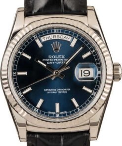 HandMade The Rolex 18k White Gold Day-Date 118139