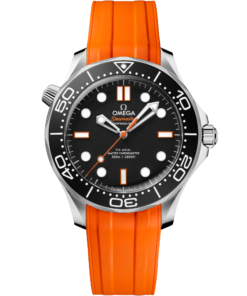Omega SEAMASTER DIVER 300M 42 mm, steel on rubber strap 210.32.42.20.01.006
