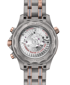 Alternative view of Omega SEAMASTER DIVER 300M 44 mm, titanium ‑ tantalum ‑ Sedna™ gold on titanium ‑ tantalum ‑ Sedna™ gold 210.60.44.51.03.001