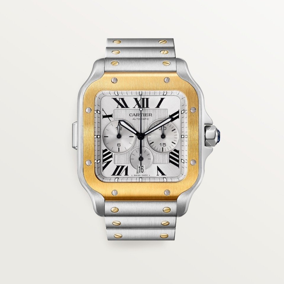 SANTOS DE CARTIER CHRONOGRAPH WATCH