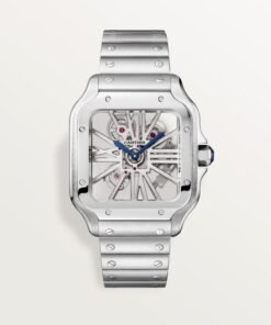 SANTOS DE CARTIER SKELETON WATCH