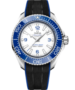 Omega SEAMASTER PLANET OCEAN 6000M 45.5 mm, O‑MEGASTEEL on rubber strap 215.32.46.21.04.001