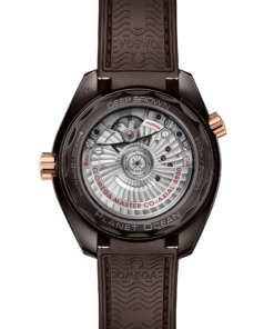 Alternative view of Omega SEAMASTER PLANET OCEAN 600M 39.5 mm, brown ceramic on rubber strap 215.62.40.20.13.001