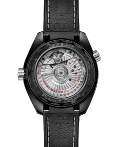 Alternative view of Omega SEAMASTER PLANET OCEAN 600M 39.5 mm, black ceramic on rubber strap 215.92.40.20.01.001
