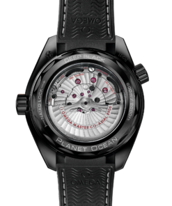 Alternative view of Omega SEAMASTER PLANET OCEAN 600M 45.5 mm, black ceramic on rubber strap 215.92.46.22.01.001