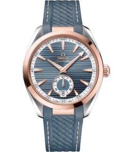 Omega SEAMASTER AQUA TERRA 150M 41 mm, steel ‑ Sedna™ gold on rubber strap 220.22.41.21.03.001