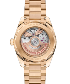 Alternative view of Omega SEAMASTER AQUA TERRA 150M 38 mm, Moonshine™ gold on Moonshine™ gold 220.55.38.20.99.002