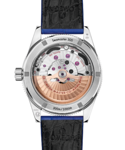 Alternative view of Omega SEAMASTER 300 41 mm, platinum on leather strap 234.93.41.21.99.002