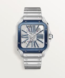 SANTOS DE CARTIER SKELETON WATCH