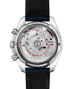 Alternative view of Omega SPEEDMASTER MOONPHASE 44.25 mm, steel on leather strap 304.33.44.52.03.001