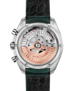 Alternative view of Omega SPEEDMASTER MOONPHASE 44.25 mm, platinum on leather strap 304.93.44.52.99.003