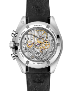 Alternative view of Omega SPEEDMASTER MOONWATCH PROFESSIONAL 42 mm, steel on rubber strap 310.32.42.50.04.001