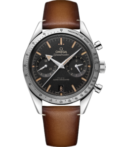 Omega SPEEDMASTER '57 40.5 mm, steel on leather strap 332.12.41.51.01.001