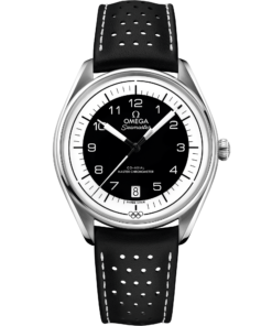 Omega SEAMASTER OLYMPIC OFFICIAL TIMEKEEPER 39.5 mm, steel on leather strap 522.32.40.20.01.003