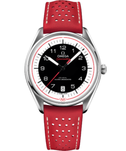 Omega SEAMASTER OLYMPIC OFFICIAL TIMEKEEPER 39.5 mm, steel on leather strap 522.32.40.20.01.004