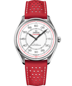 Omega SEAMASTER OLYMPIC OFFICIAL TIMEKEEPER 39.5 mm, steel on leather strap 522.32.40.20.04.004