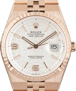 HandMade The Rolex Land-Dweller 36 Ref 127235 Everose Gold