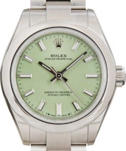 HandMade The Rolex Oyster Perpetual 28 276200 Pistachio Dial