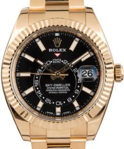 HandMade The Pre Owned Rolex Sky-Dweller 326938 Black Dial