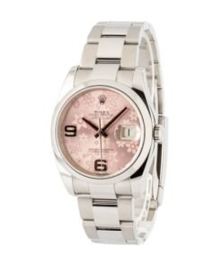 Alternative view of HandMade The Rolex Datejust 116200 Pink Floral Dial
