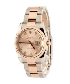 Alternative view of HandMade The Rolex Datejust 116231 Pink Diamond Dial
