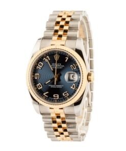 Alternative view of HandMade The Rolex Datejust 116233 Blue Concentric Dial