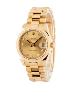 Alternative view of HandMade The Ladies Rolex Datejust 178278 18k Yellow Gold