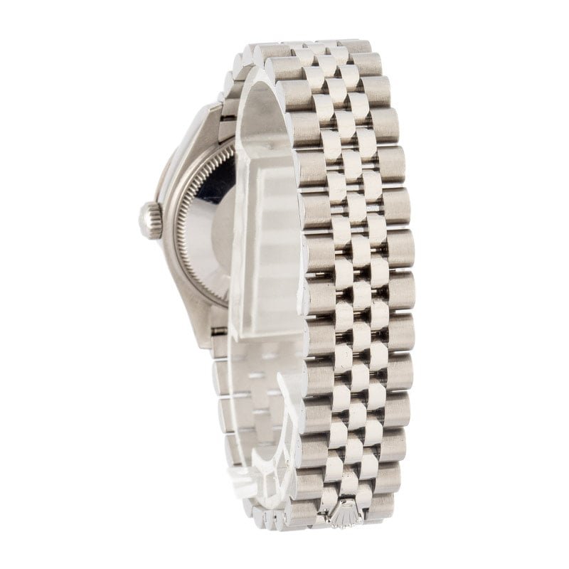 HandMade The Ladies Rolex Datejust 31 278384 Azzurro Blue Floral Motif Dial - Image 3