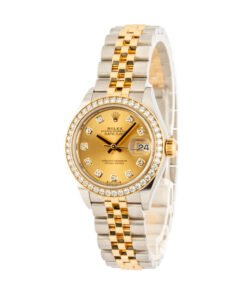 Alternative view of HandMade The Ladies Rolex Datejust 279383 Stainless Steel & 18k Yellow Gold