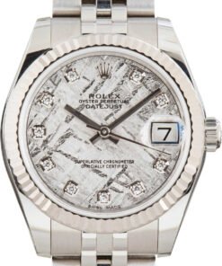 HandMade The Ladies Rolex Datejust 31 Ref 178274 Meteorite Diamond Dial