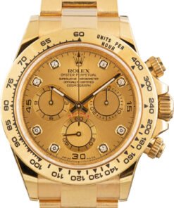 HandMade The Rolex Daytona Ref 116508 Champagne Diamond Dial