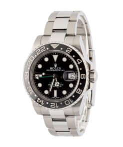 Alternative view of HandMade The Rolex GMT Master II Ref 116710 Black Dial