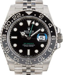 HandMade The Rolex GMT-Master II Bruce Wayne 126710GRNR Jubilee Band