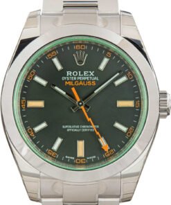 HandMade The Factory Stickered Rolex Milgauss Ref 116400V Black Dial