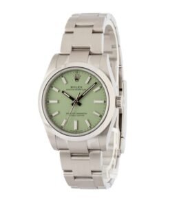 Alternative view of HandMade The Rolex Oyster Perpetual 34 Ref 124200 Pistachio Dial