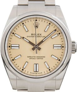 HandMade The Rolex Oyster Perpetual 41 Ref 134300 Beige Dial