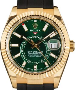 HandMade The Rolex Sky-Dweller Ref 336238 Green Dial