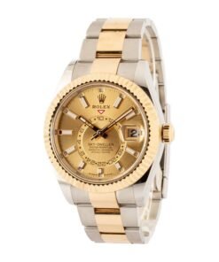 Alternative view of HandMade The Rolex Sky-Dweller 336933 Champagne Dial