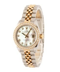 Alternative view of HandMade The Ladies Rolex Datejust 279383 Mother of Pearl Diamond Dial