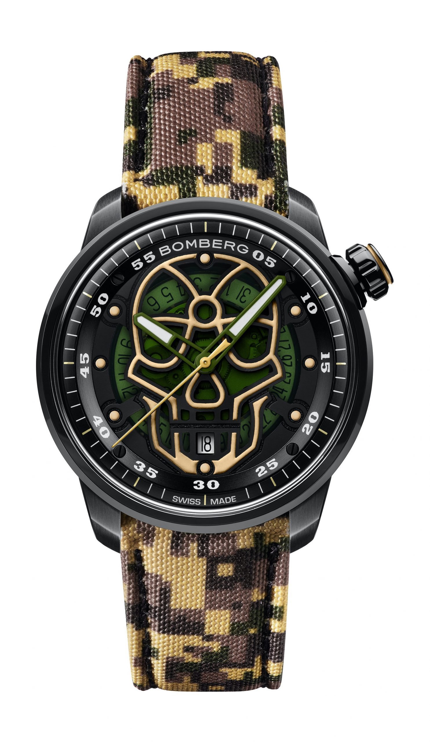 BB-01 AUTOMATIC MILITARY SKULL LIMITED EDITION