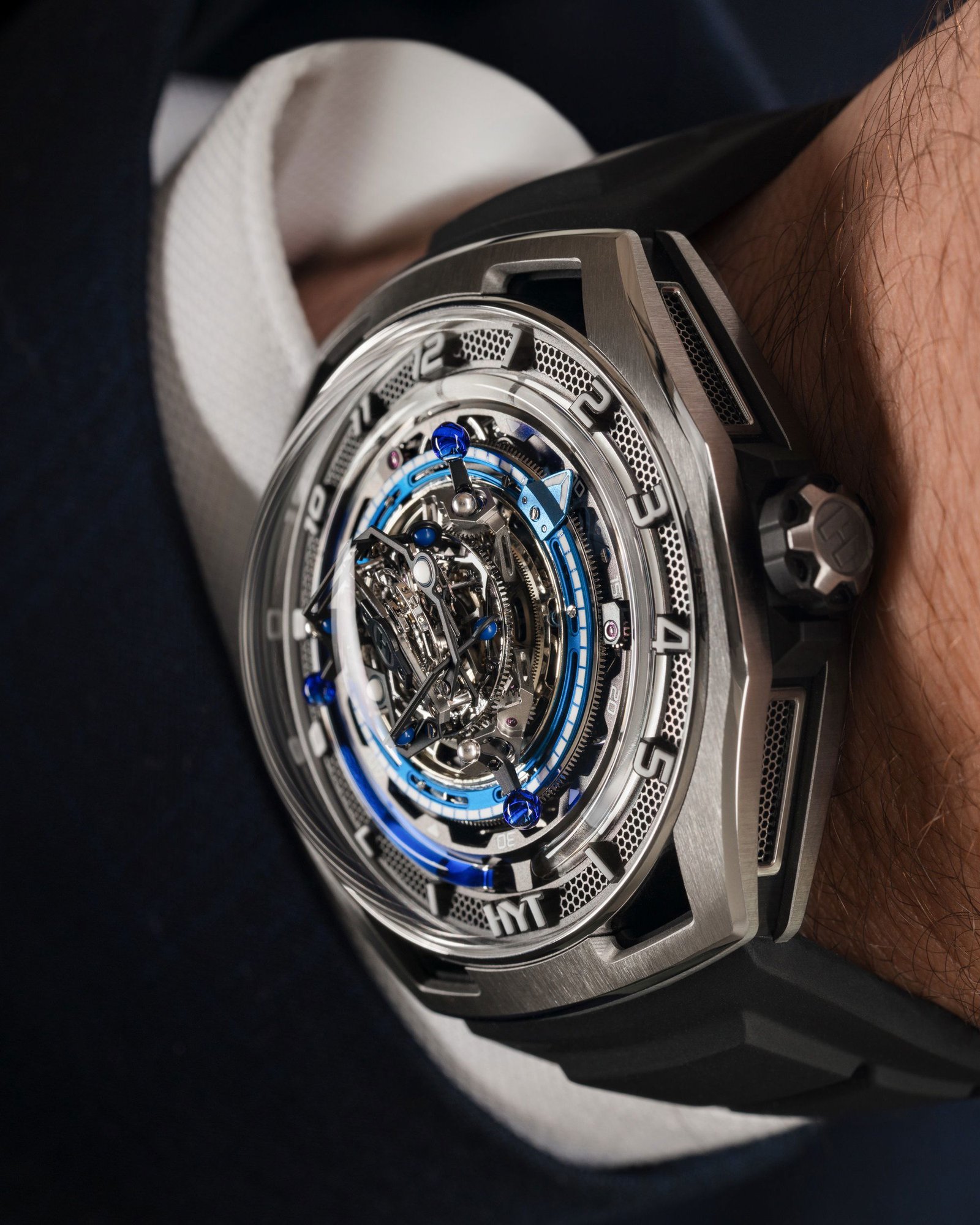 Conical Tourbillon Titanium Blue - Image 5