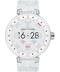 Tambour Horizon Pure White & Diamonds