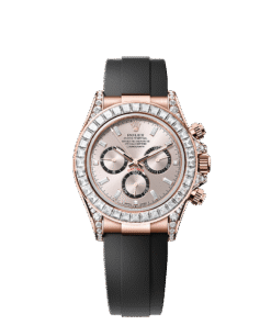 Rolex Cosmograph Daytona  40 mm  Everose gold and diamonds 126535tbr-0002