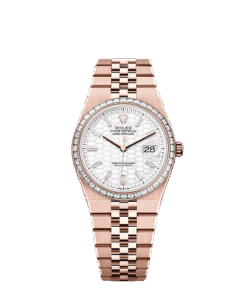 Rolex Land-Dweller 36  36 mm  Everose gold and diamonds 127285tbr-0002